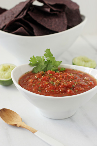 Restaurant-style salsa